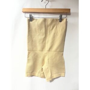 Womens High Waisted Shapewear Shorts Nude Tummy Control Butt Lifting Seamless